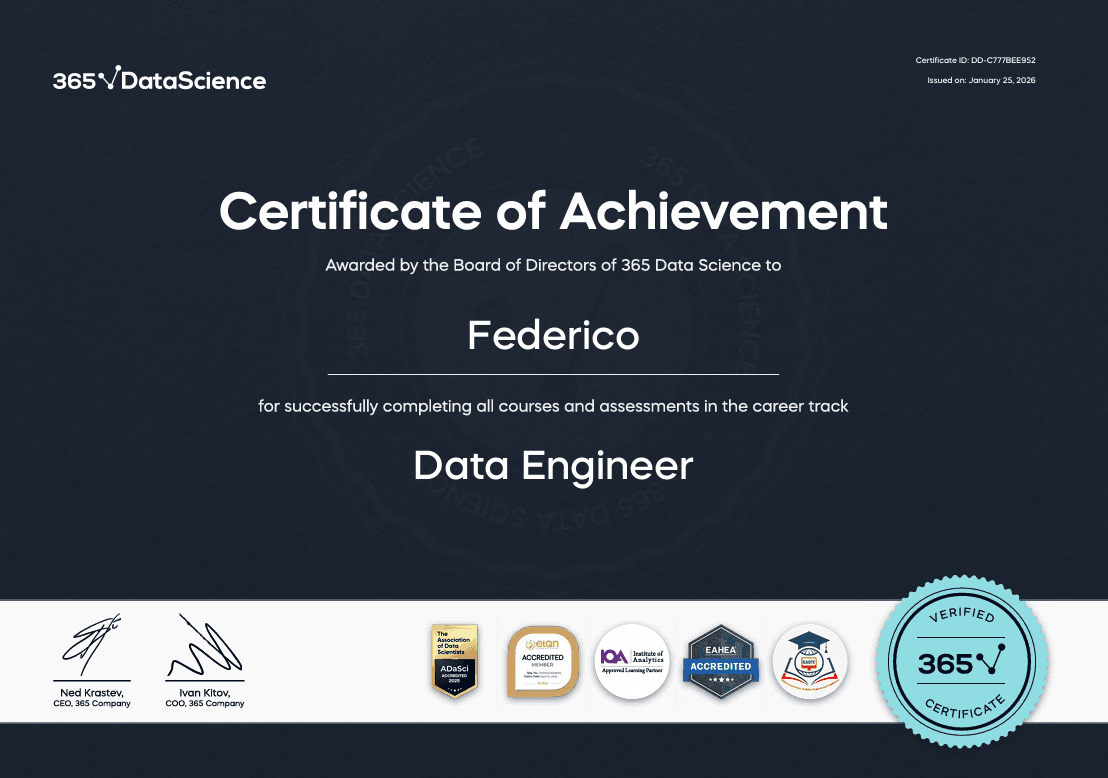 365 Data Engineer